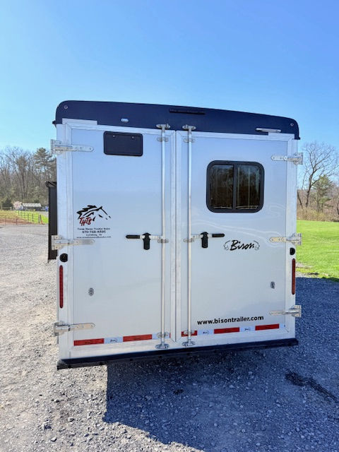 Thumbnail: New 2026 Bison Silverado 8313 8' wide 3 horse 13' LQ: Stock #3371