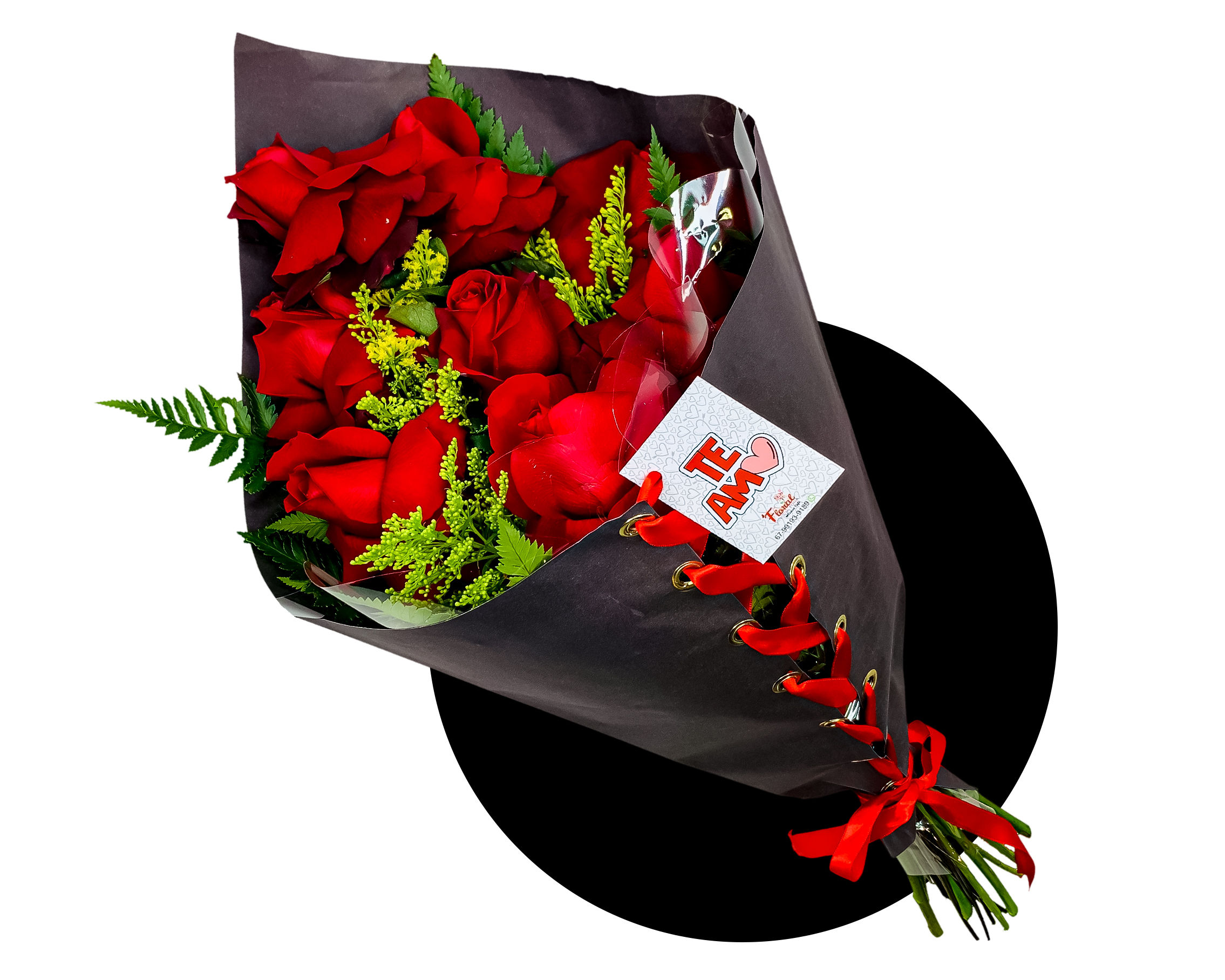 Buquê Luxury 8 Rosas