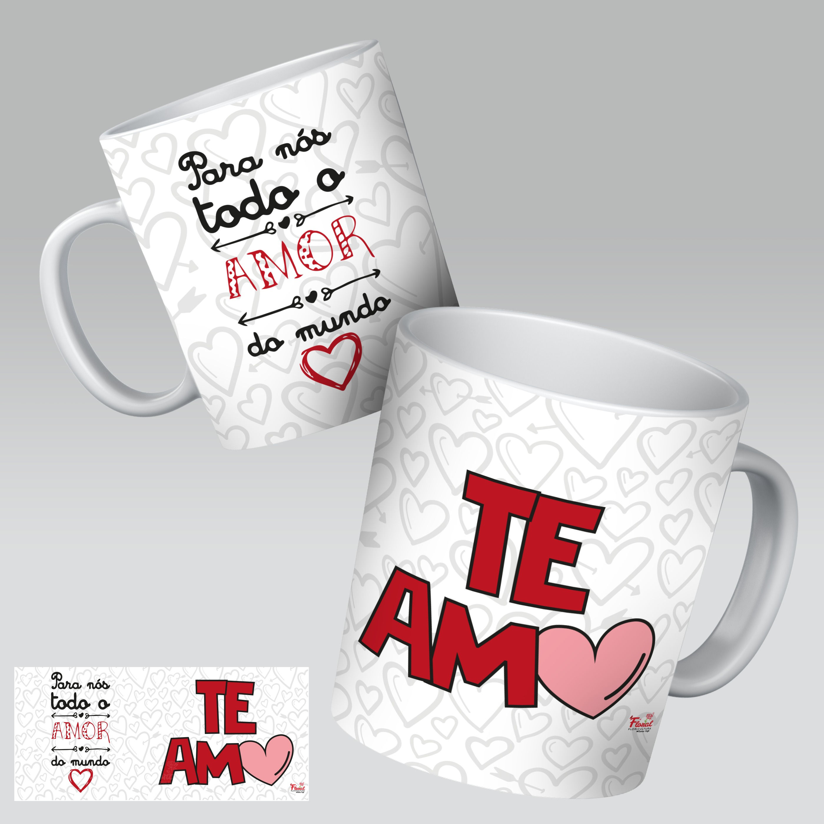 CANECA - TE AMO