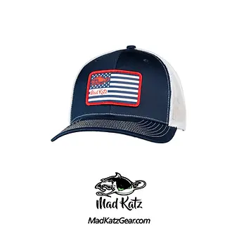 Blue Patriot Patch Hat