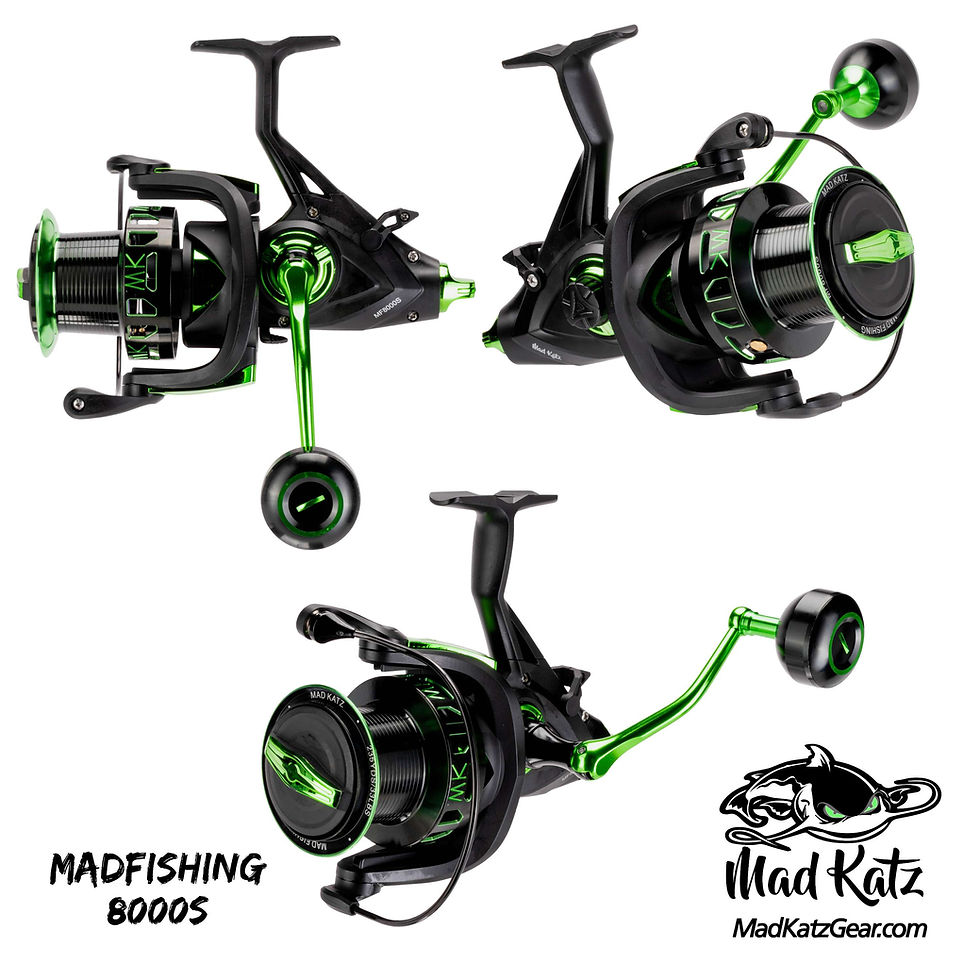 Thumbnail: MF-8000S  Green and Black Bait Runner