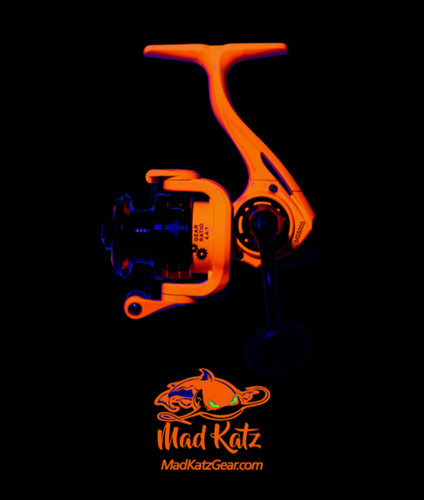 MS-1000 Mad Slabz Spinning Reel Florescent Orange | Mad Katz Gear