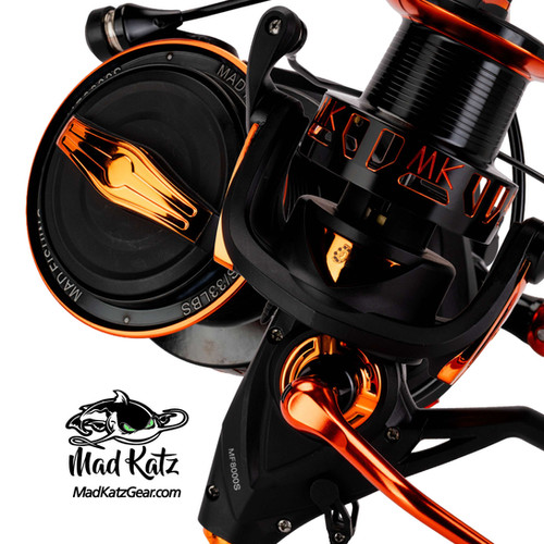 MF-8000S Orange and Black Bait Runner | Mad Katz Gear