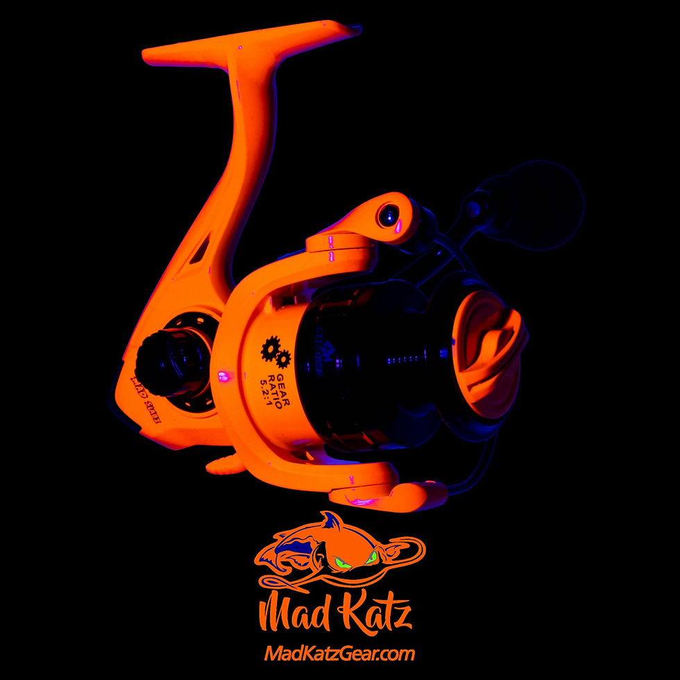 Thumbnail: MS-500 Mad Slabz Spinning Reel Florescent Orange