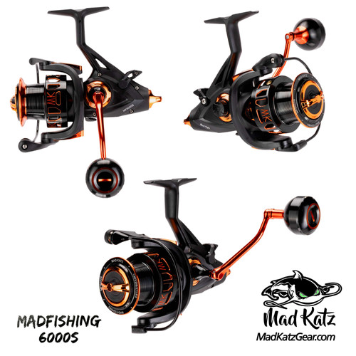 MF-6000S Orange and Black Bait Runner | Mad Katz Gear