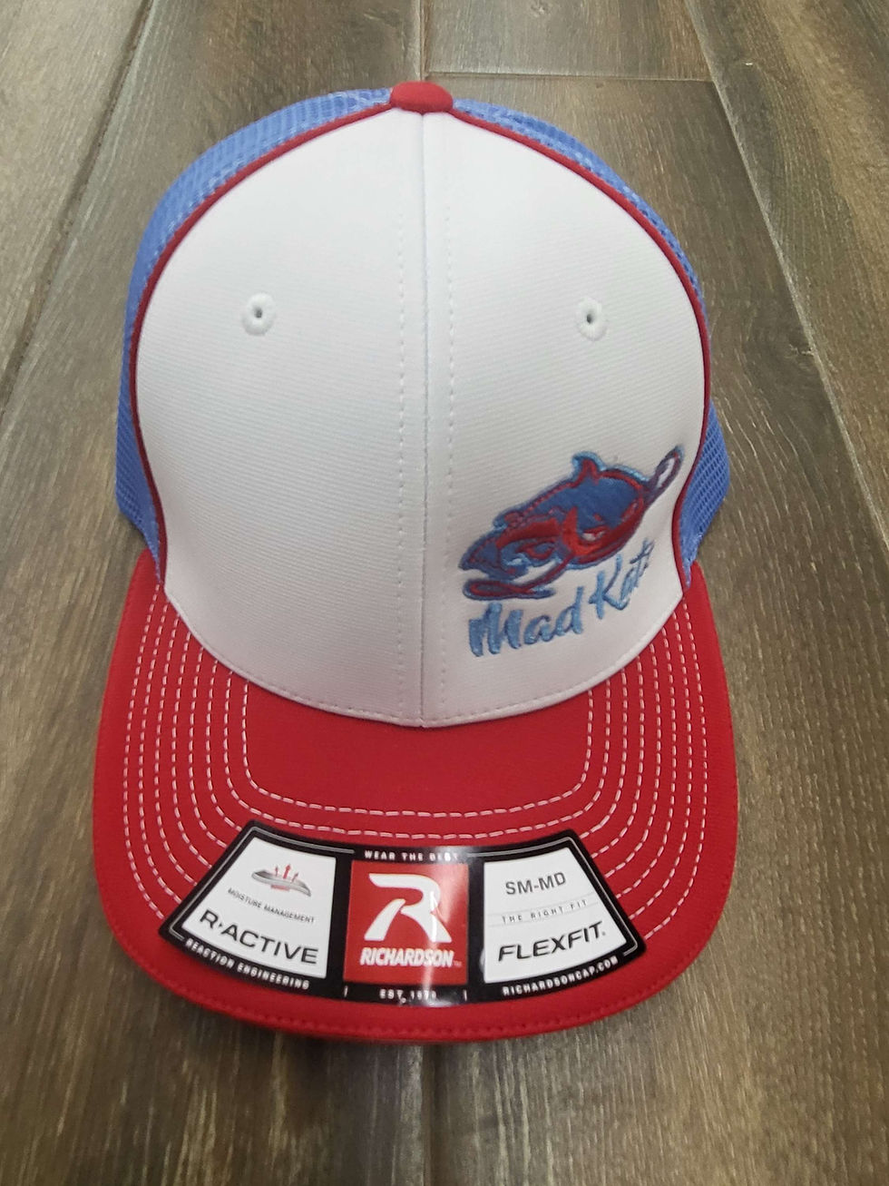 Thumbnail: R-Active FLEXFIT LBlue Red White