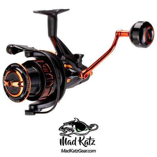 ブラックラビット　スプリッター　オレンジ MF-6000S Orange and Black Bait Runner | Mad Katz Gear