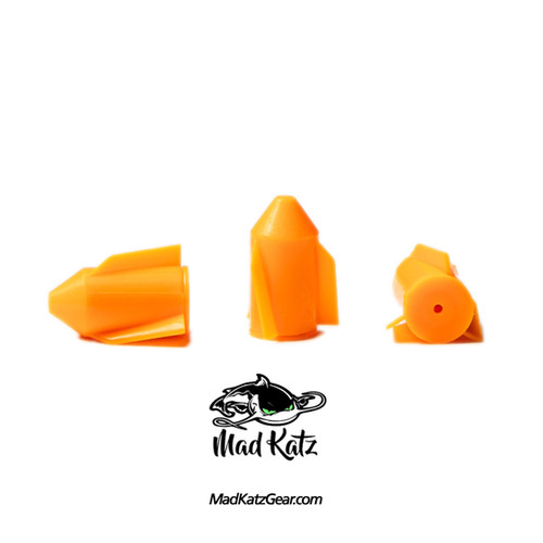 Orange Rocket Rattles - 10 Pack- MKGRKTRTLORN | Mad Katz Gear