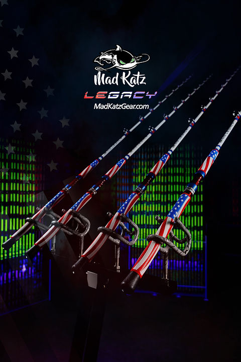 マタギ　キャスティングロッド　TR84 ポセイドン風 LEGACY Patriot- 7'6 Spinning- MKGPATLEG76S | Mad Katz Gear