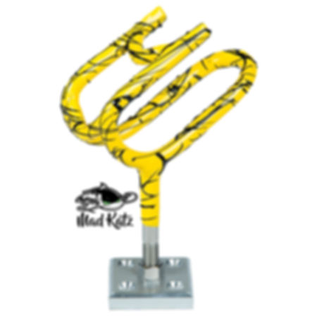 Fishbite rod holders 4pc Yellow/Black