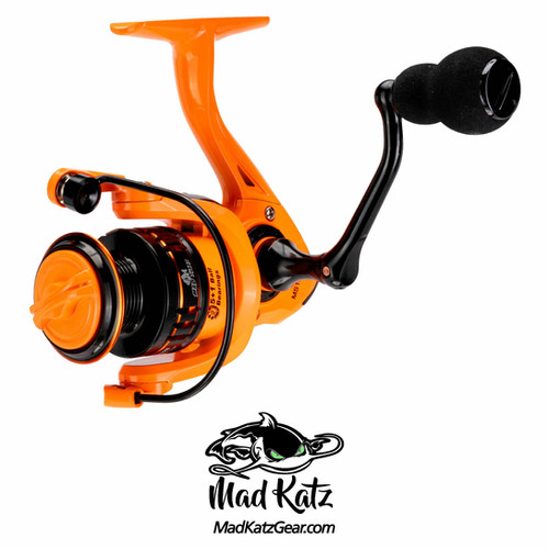 MS-1000 Mad Slabz Spinning Reel Florescent Orange | Mad Katz Gear