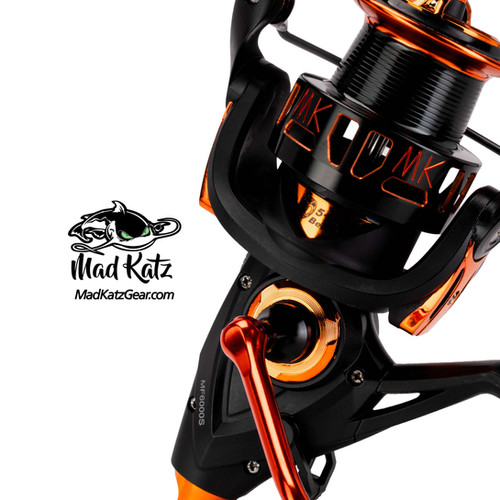 ブラックラビット　スプリッター　オレンジ MF-6000S Orange and Black Bait Runner | Mad Katz Gear