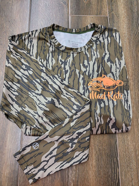 Mossy Oak BOTTOMLAND Camo Long Sleeve Dri-Kat Shirt | Mad Katz Gear