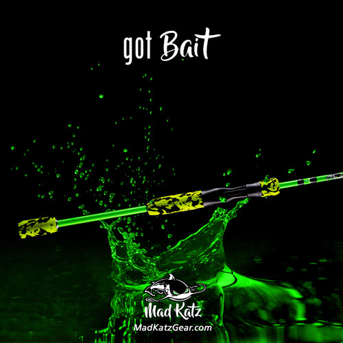 Electric Green - Got Bait Rod (Casting) | Mad Katz Gear