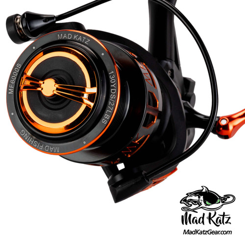 ブラックラビット　スプリッター　オレンジ MF-6000S Orange and Black Bait Runner | Mad Katz Gear