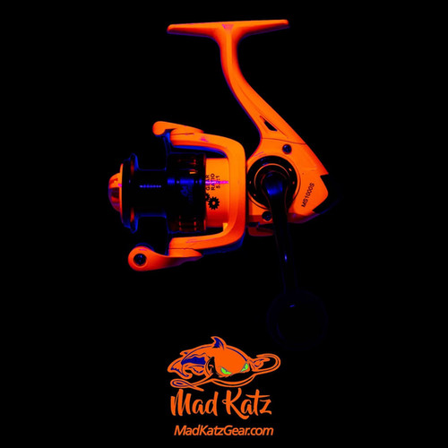 MS-1000 Mad Slabz Spinning Reel Florescent Orange | Mad Katz Gear