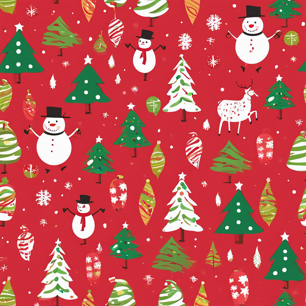 a very common patter for wrapping paper. Its kind of racist.