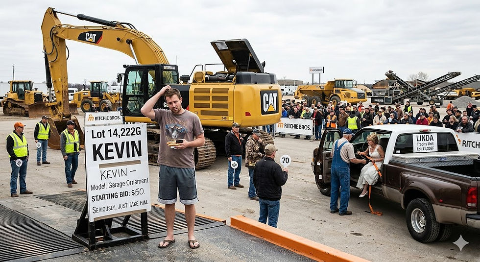 Ritchie Bros. to Auction 11K Items Plus Several Ex-Spouses