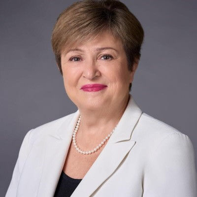 Georgieva's head shot. Yes please!