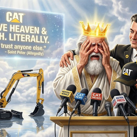 Saint Peter as a press conference