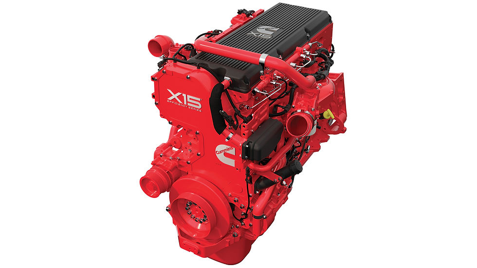 A photo of the all new X15 Engine by Cummins. Watch out you might fall in love.