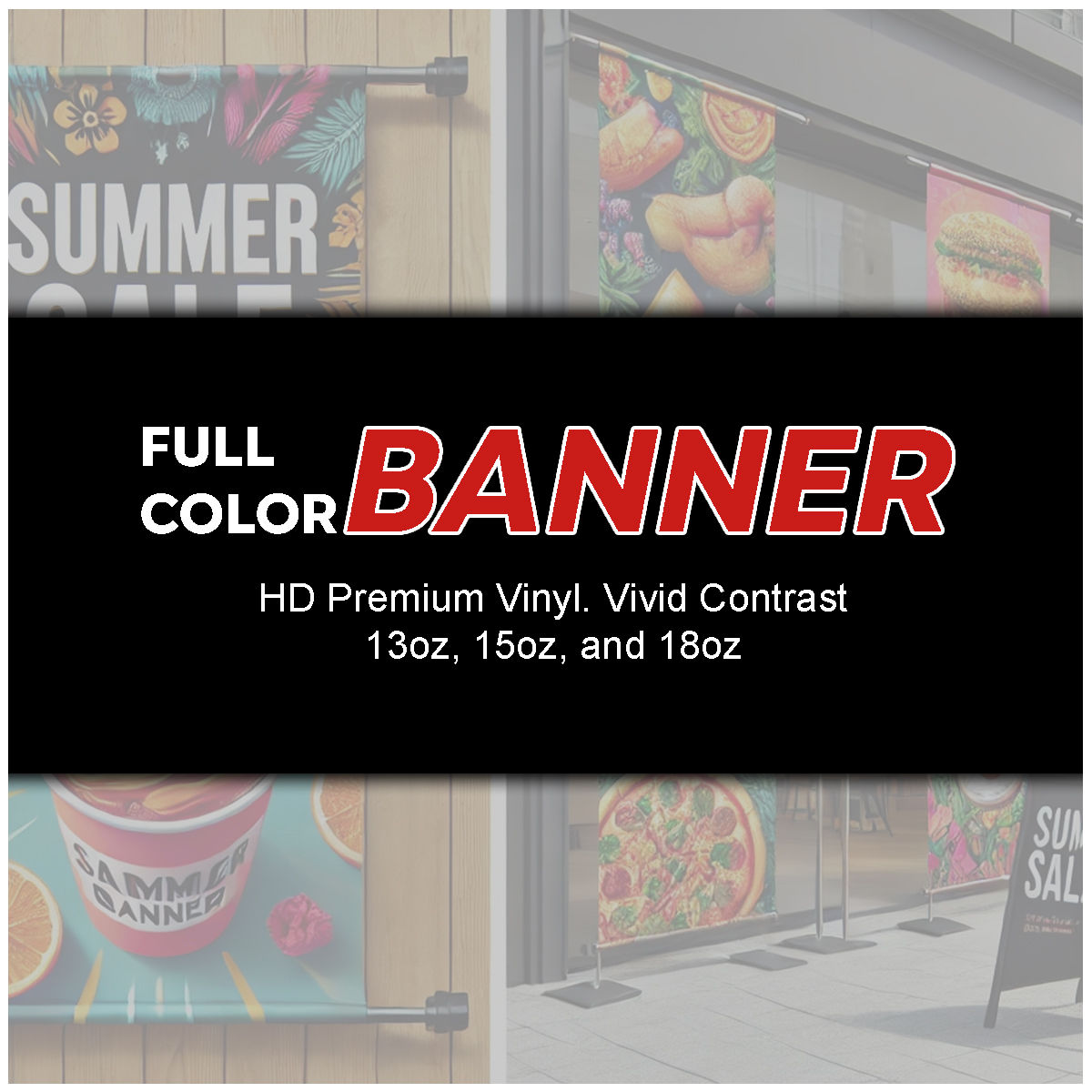 Custom Full Color Banner