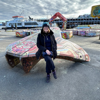 Norsk Oil Museum graffiti anchor