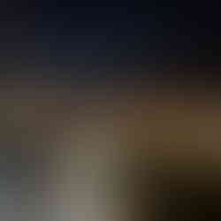 Night time view from the ferry with magical lights