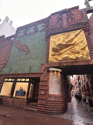 Bremen architecture in the town