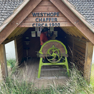 The little touches of history collected by Annette's husband