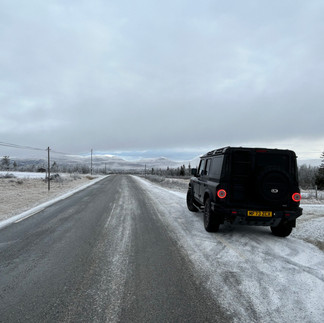 Rondane National Park Grenadier parked