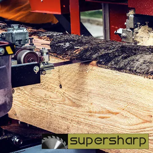 Ripper 37 sawmill blade on woodmiser HR500