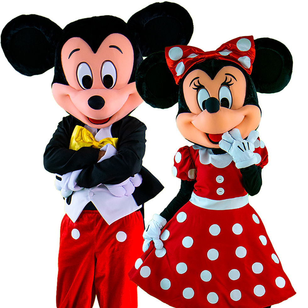 SÁBADO | RECREAÇÃO MICKEY E MINNIE + OFICINA DE PINTURA E BRINCADEIRAS LÚDICAS