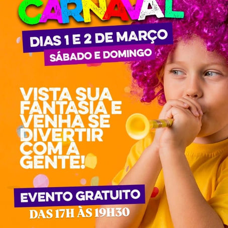 Bloquinho de Carnaval no Oeste Plaza Shopping!