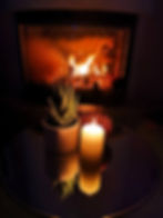 Maison Chêne Vert- Luxury vacation rental near Uzès - fireplace in living-room