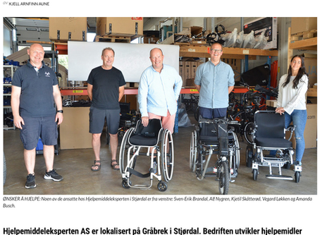 Les om oss i lokalavisen!