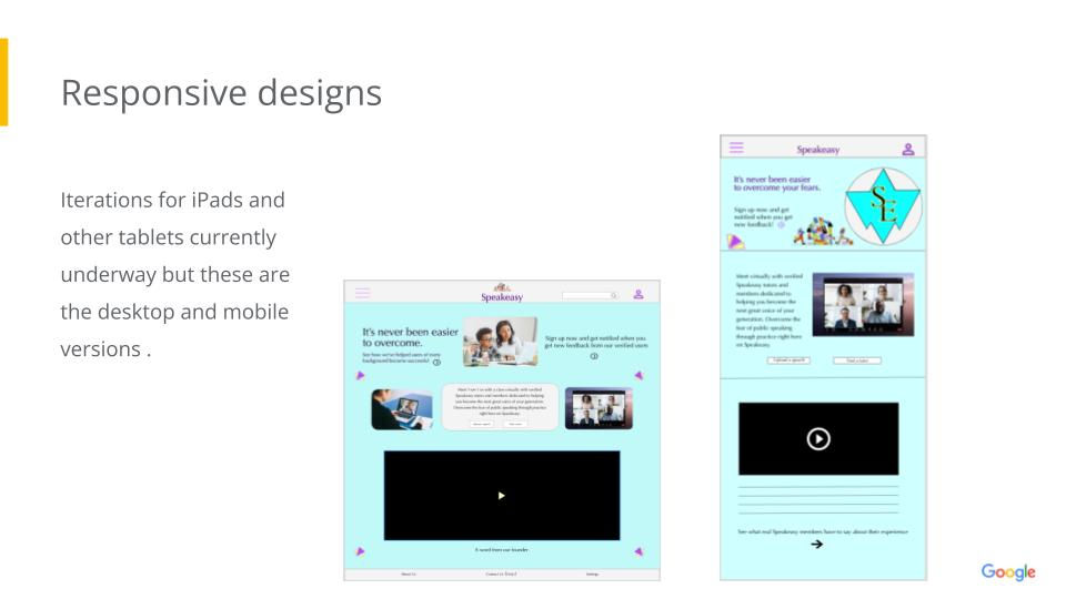 Google UX Design Certificate - Speakeasy - Case study (20)