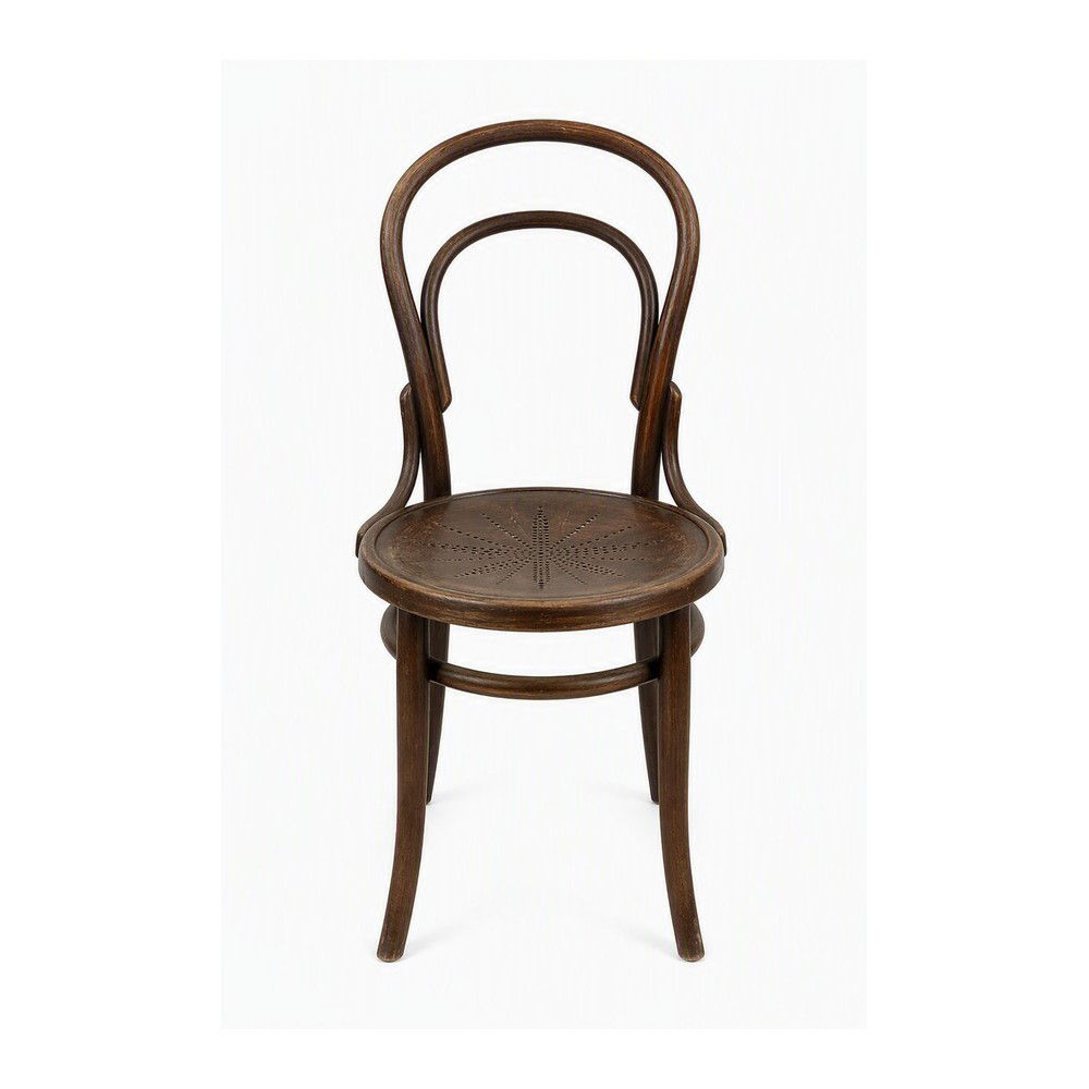 Juego de 2 sillas Thonet con asiento de estrella