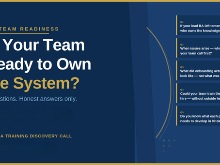 Is Your IFS Team Ready to Own the System? | CLER Solutions