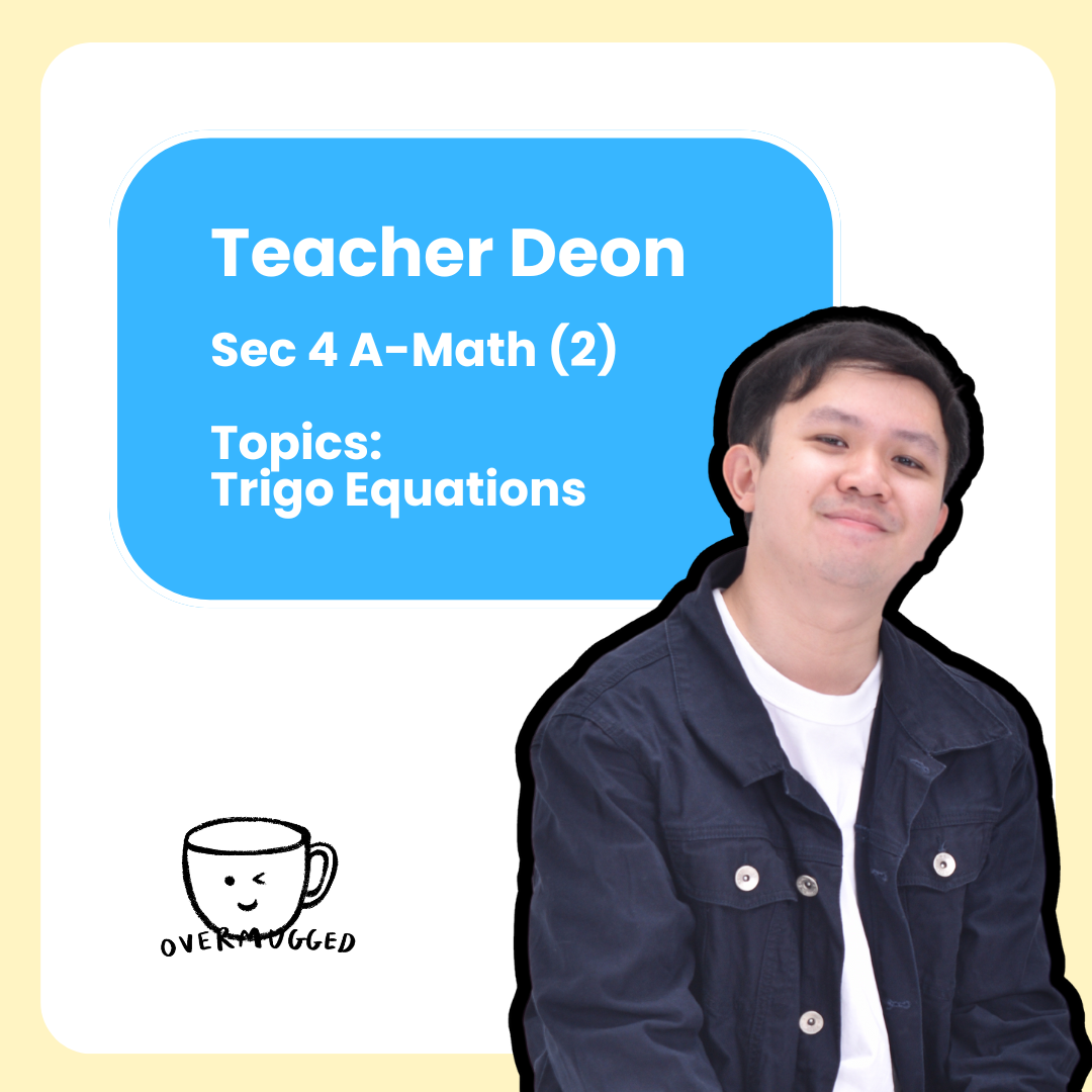Sec 4 A-Math 2 [WA1 Revision] | OVERMUGGED
