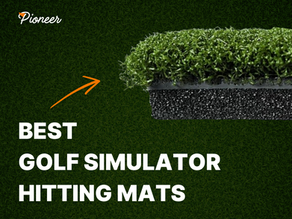 Best golf simulator hitting mats