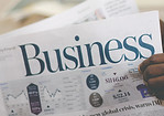 Reading Newspaper