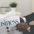 Reading Newspaper