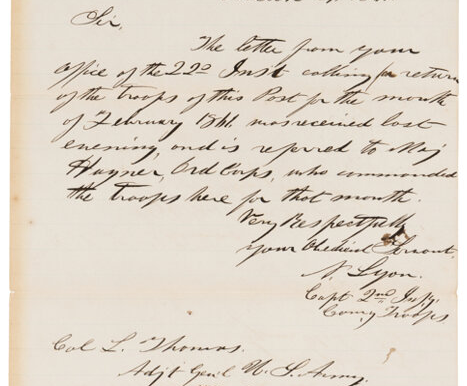 Union General Nathaniel Lyon