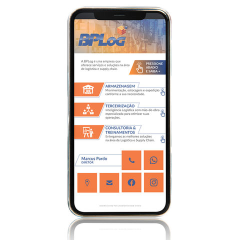 Flyer Digital para Empresa de Logística