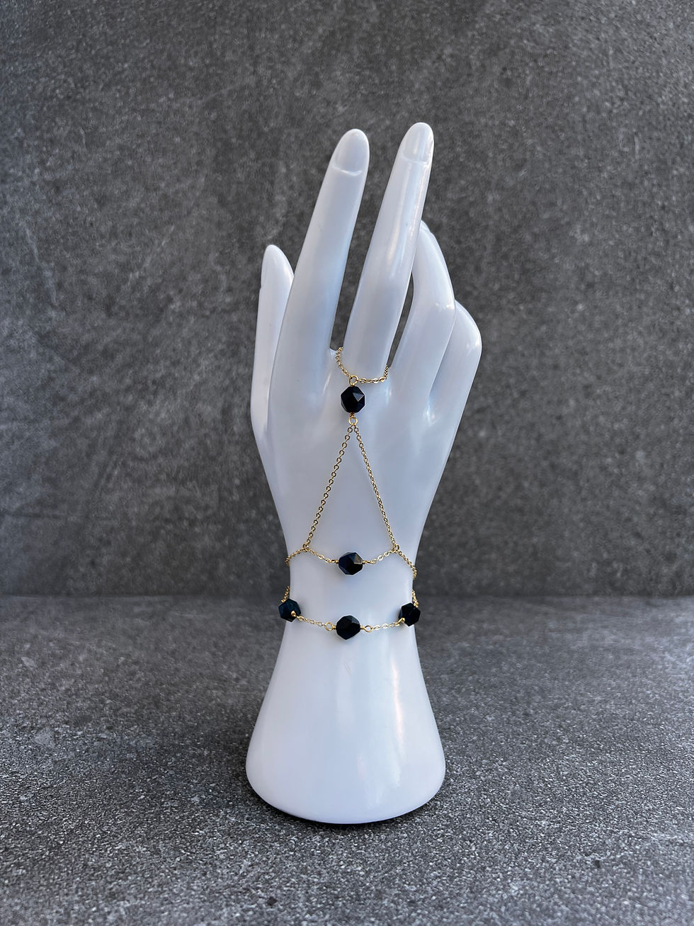 Blue Tiger Eye Hand Chain