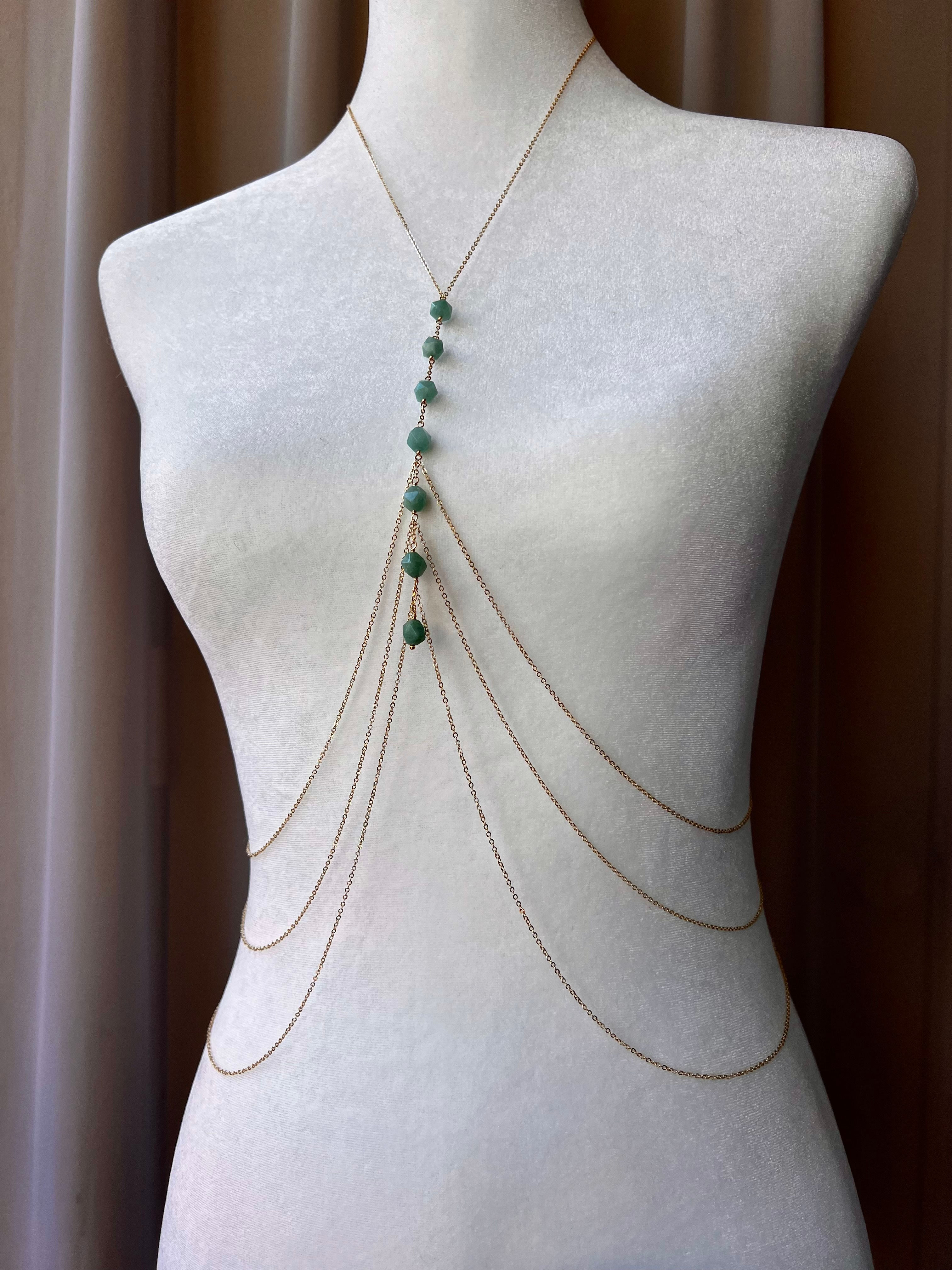 Burma Jadeite Sequence Body Chain
