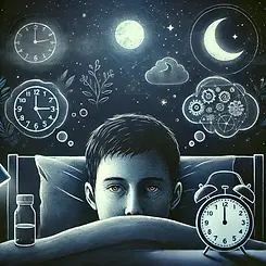 DALL·E 2024-08-29 17.45.47 - A calming yet slightly eerie nighttime scene focused on insom