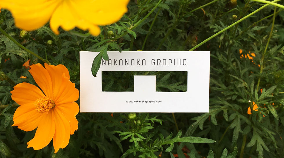 nakanaka graphic name card
