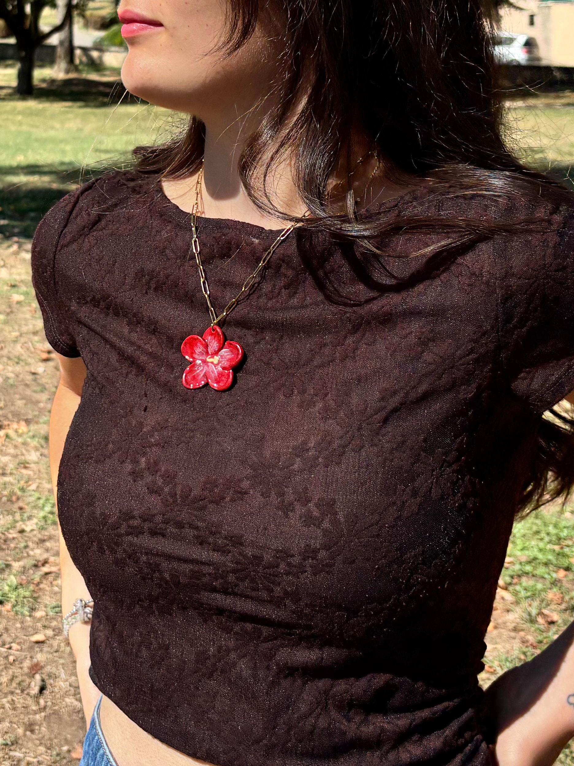 Collier Hibiscus
